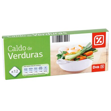 Caldo de verduras Dia estuche 12 unidades-0