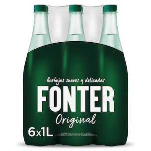 agua con gas pack 6 x 1 l