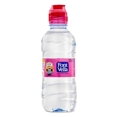 Agua mineral natural Font Vella botella 33 cl-0