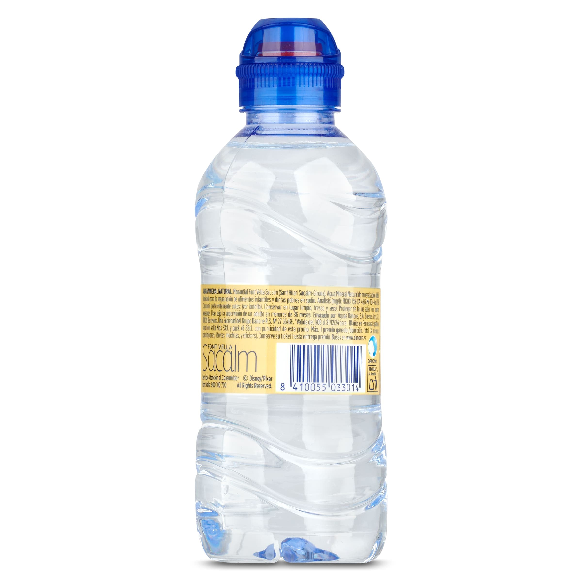 Agua mineral tapón sport Font Vella 330 ml