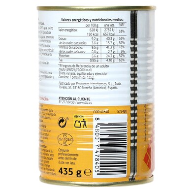 Fabada asturiana Al Punto lata 435 g-1 Fabada asturiana Al Punto lata 435 g-1