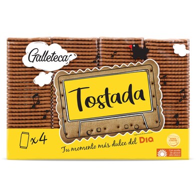 Galletas tostadas Galleteca paquete 800 g-1 Galletas tostadas Galleteca paquete 800 g-1