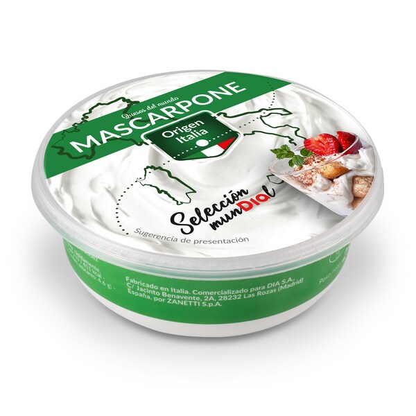 Queso Mascarpone Dia Tarrina 250 Gr.