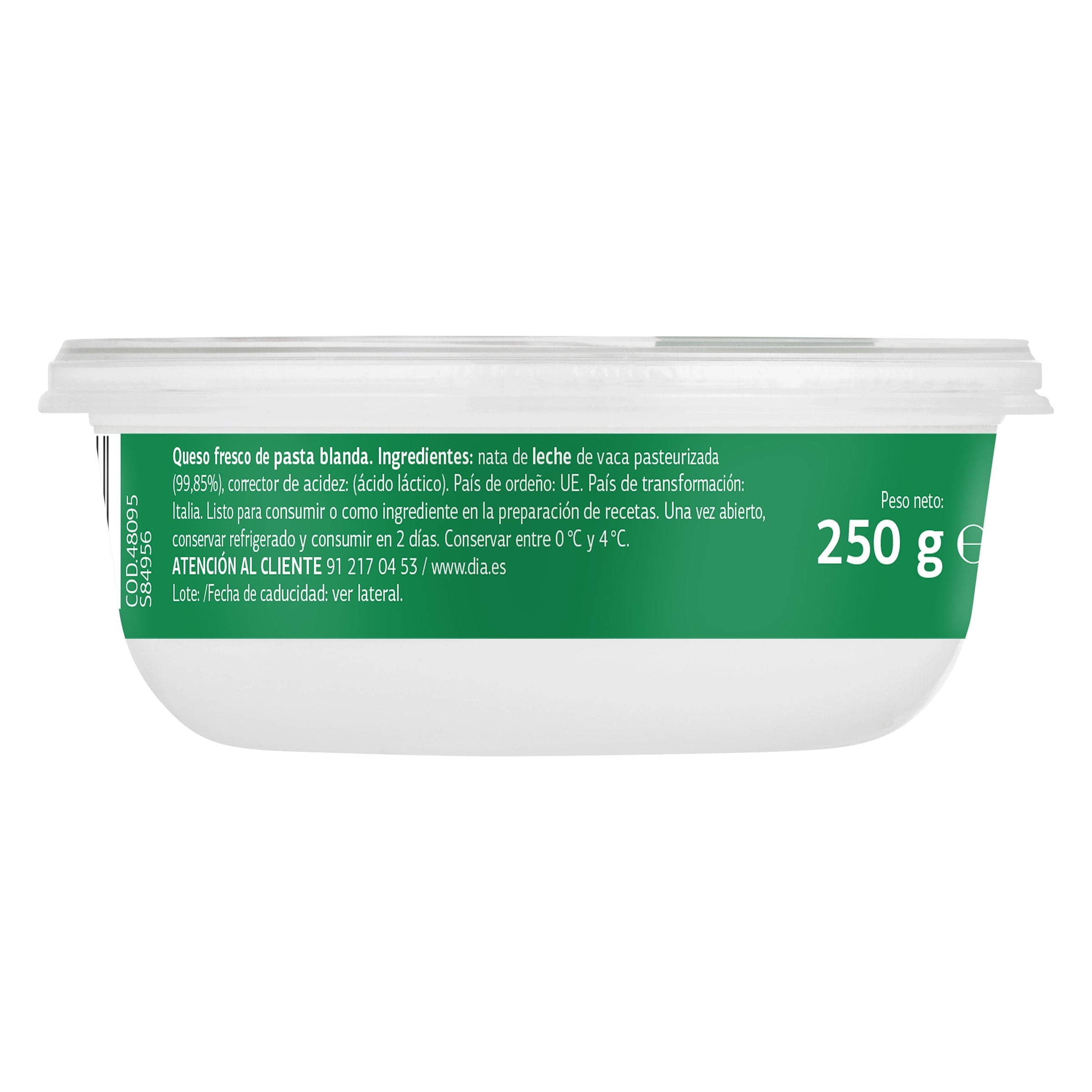 Queso mascarpone Dia Selección Mundial 250 g
