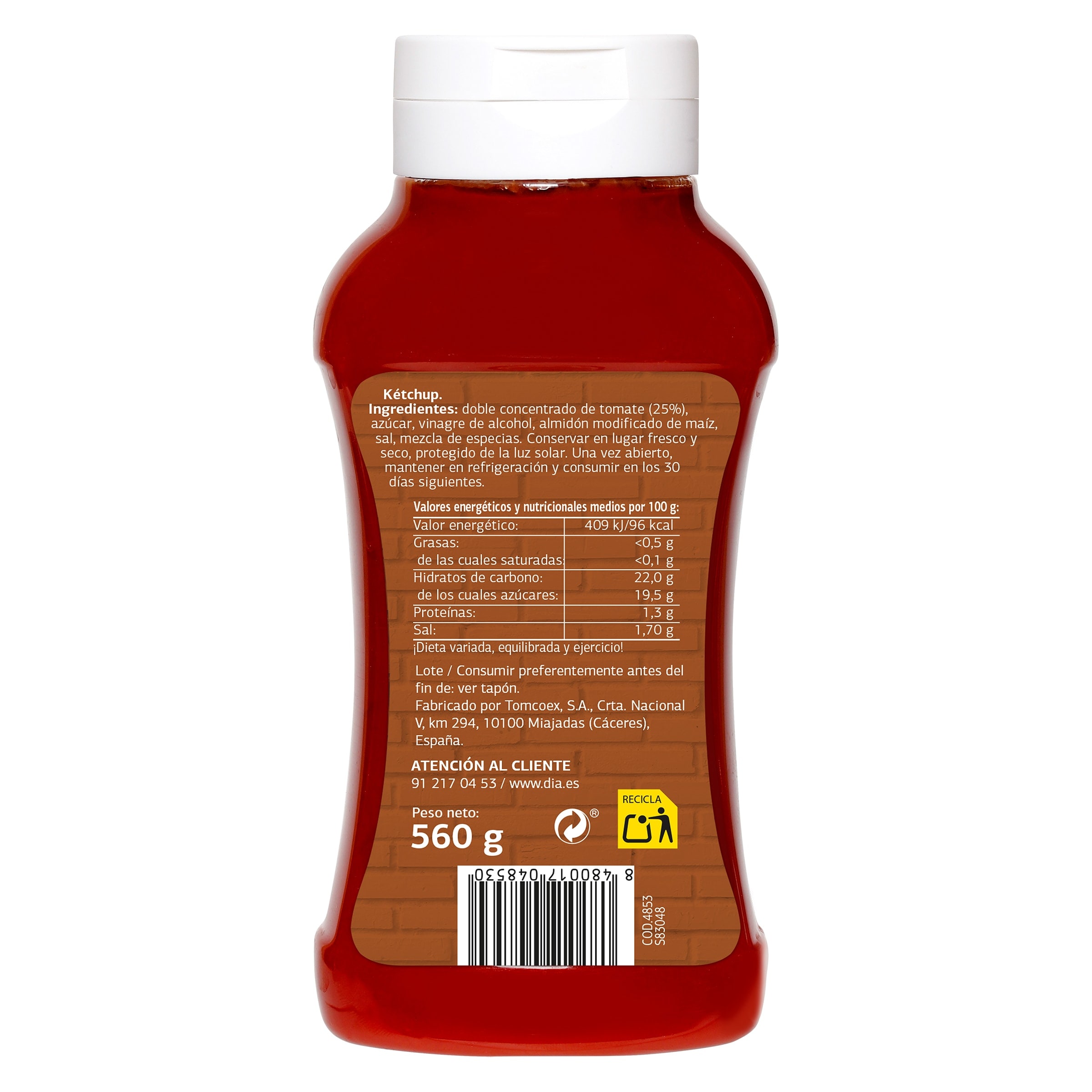 Ketchup Dia Salseo 560 g