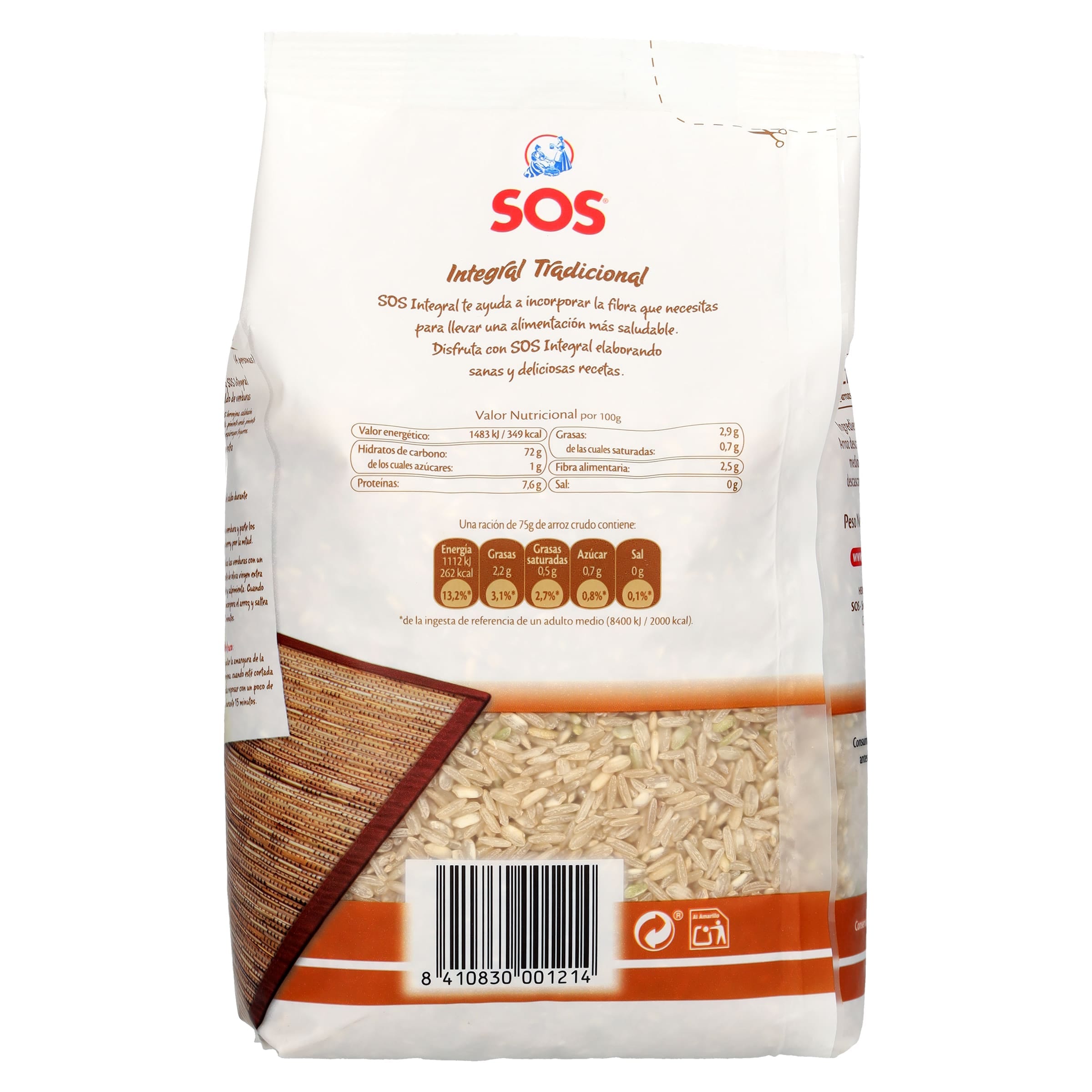 Arroz integral 1 Kg