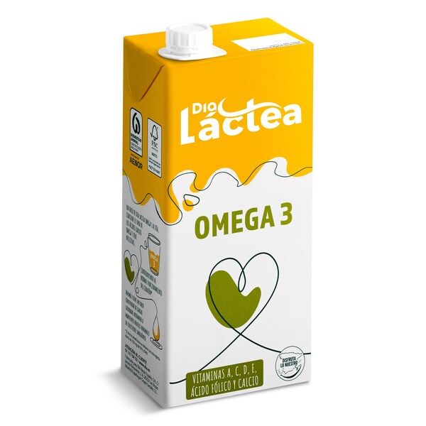 Bebida Láctea Omega 3 Dia Lactea Envase 1 Lt.