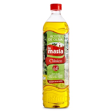 Aceite de oliva suave La masía botella 1 l-0