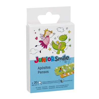 Tiritas infantiles Juniorsmile caja 20 unidades-0