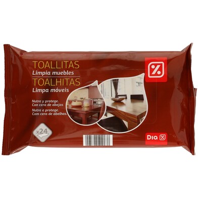 Toallitas limpia muebles Dia bolsa 20 unidades-0