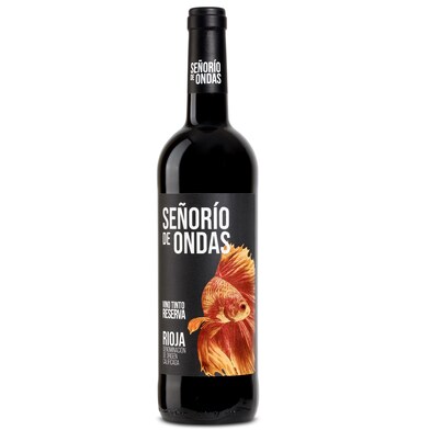 Vino tinto reserva D.O. Rioja Señorío de Ondas botella 75 cl-0