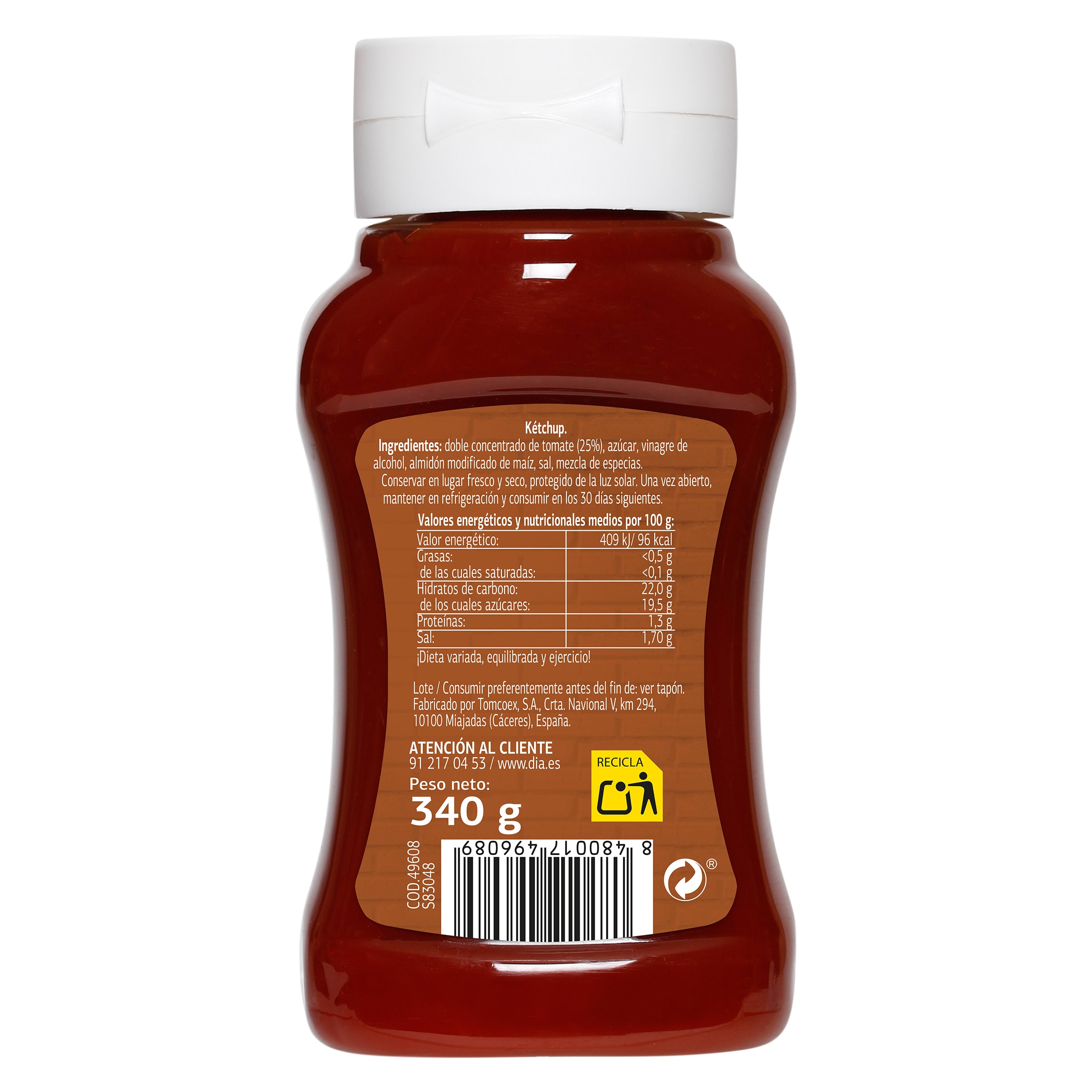 Ketchup Dia Salseo 340 g