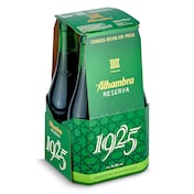 Cerveza reserva 1925 Alhambra botella 4 x 33 cl