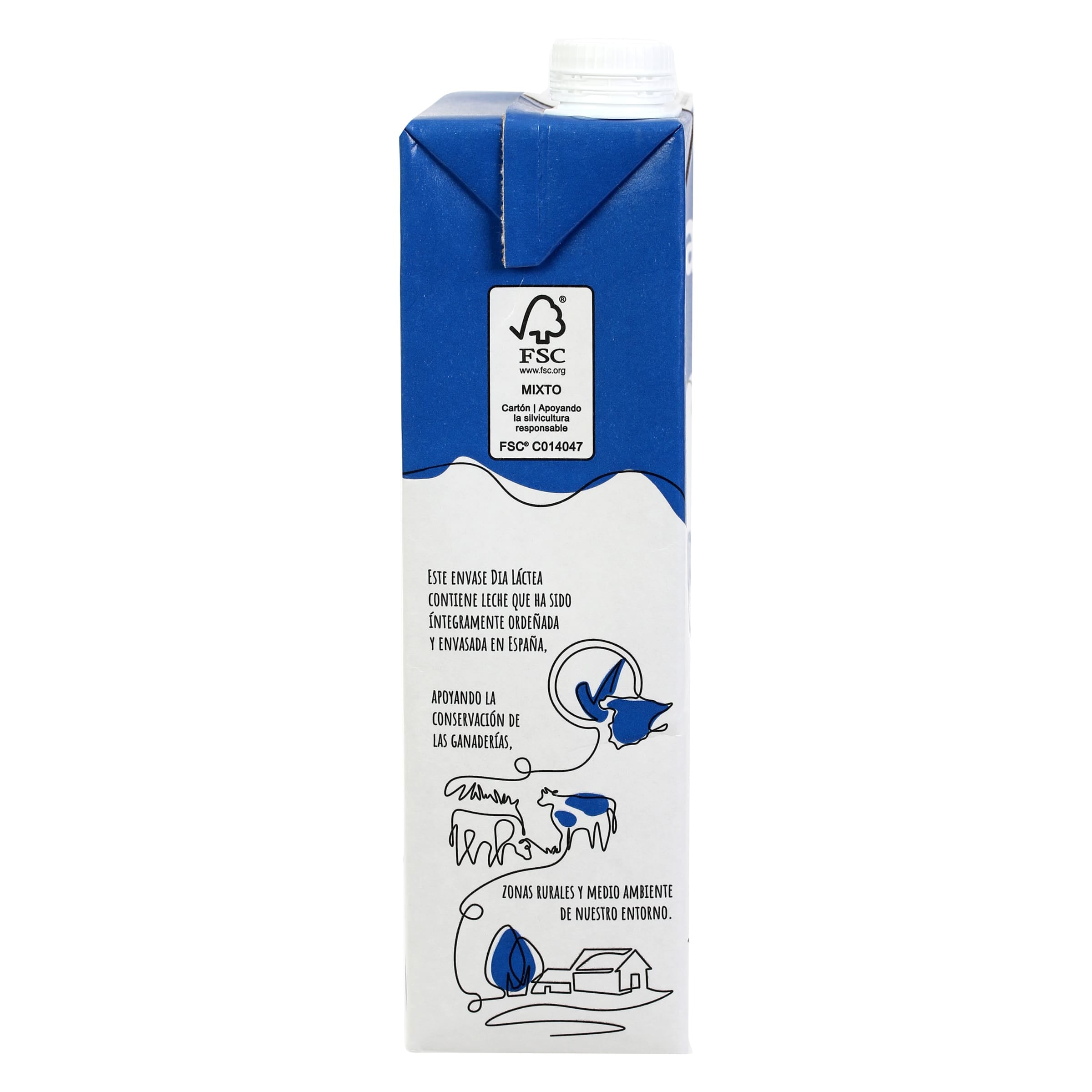 Leche semidesnatada Dia Láctea 1 L