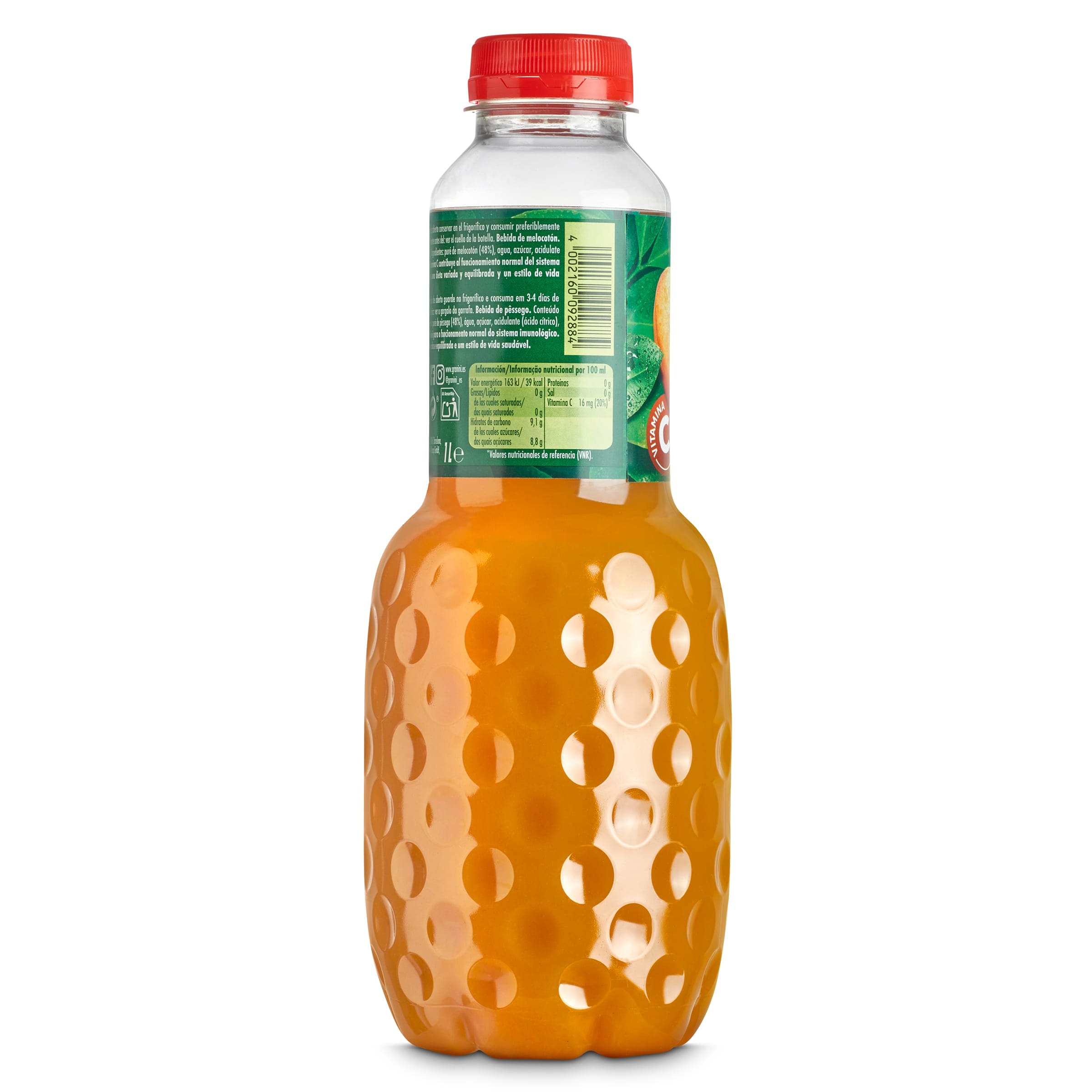 Bebida de zumo de melocotón Granini 1 L