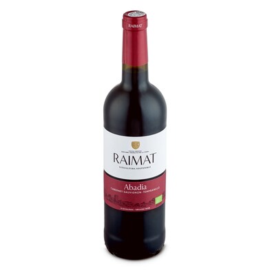 Vino tinto abadia D.O. Cataluña Raimat botella 75 cl-0 Vino tinto abadia D.O. Cataluña Raimat botella 75 cl-0