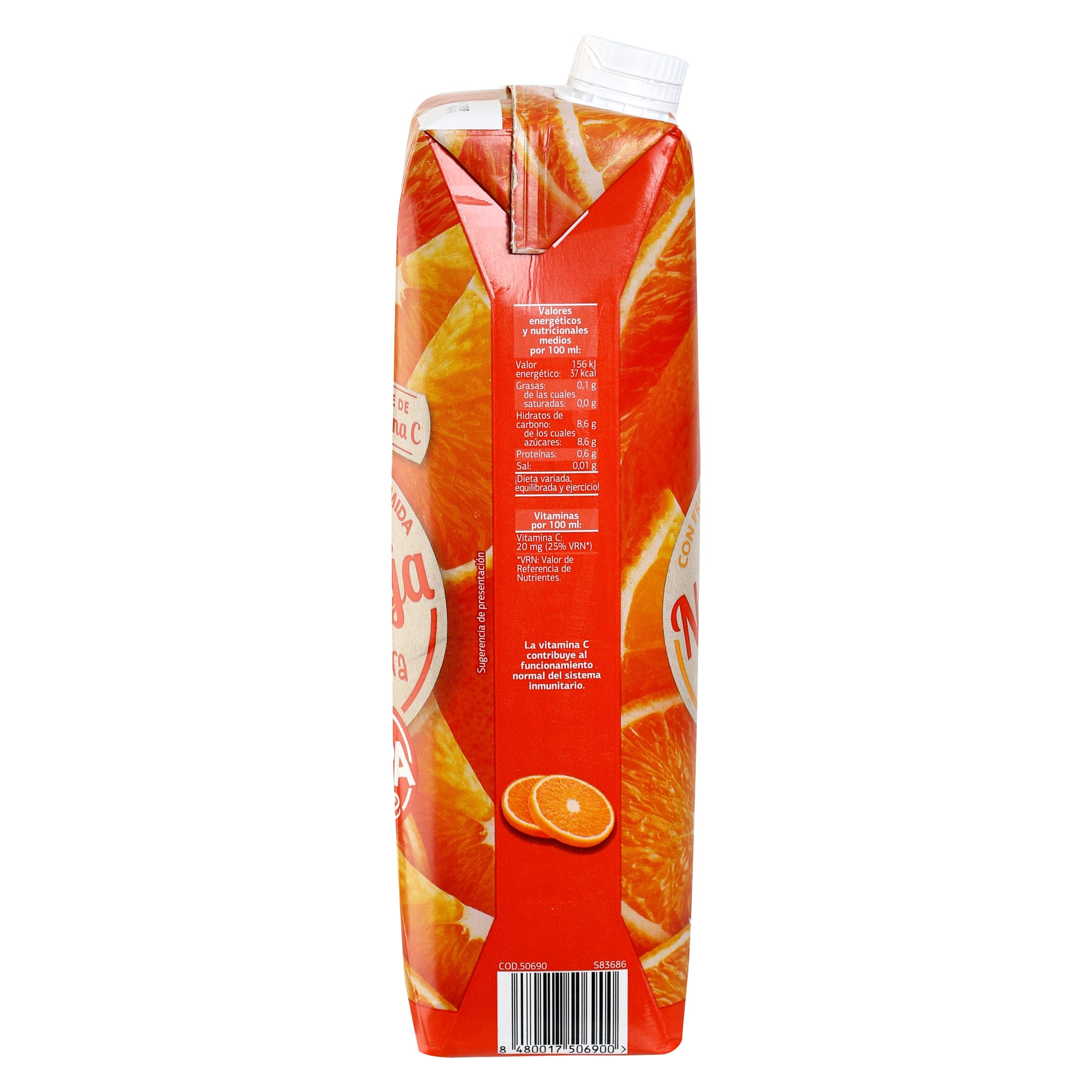 Zumo de naranja con pulpa Dia Saborfera 1 L