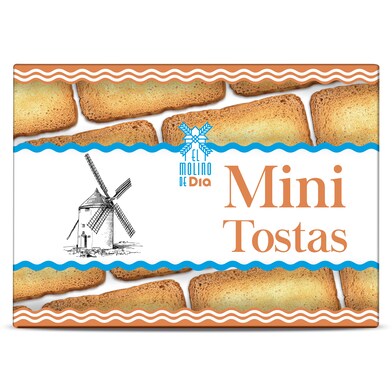 Mini tostas El molino de Dia caja 100 g-1 Mini tostas El molino de Dia caja 100 g-1