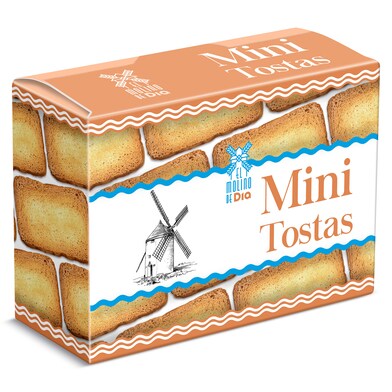 Mini tostas El molino de Dia caja 100 g-0