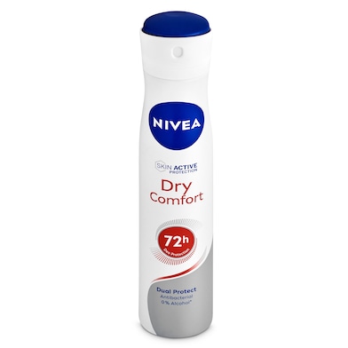 Desodorante dry comfort Nivea spray 200 ml-0
