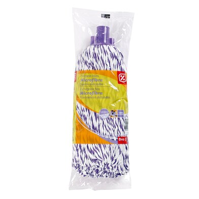 Fregona hilo microfibras especial para suelos delicados Dia bolsa 1 unidad-0 Fregona hilo microfibras especial para suelos delicados Dia bolsa 1 unidad-0