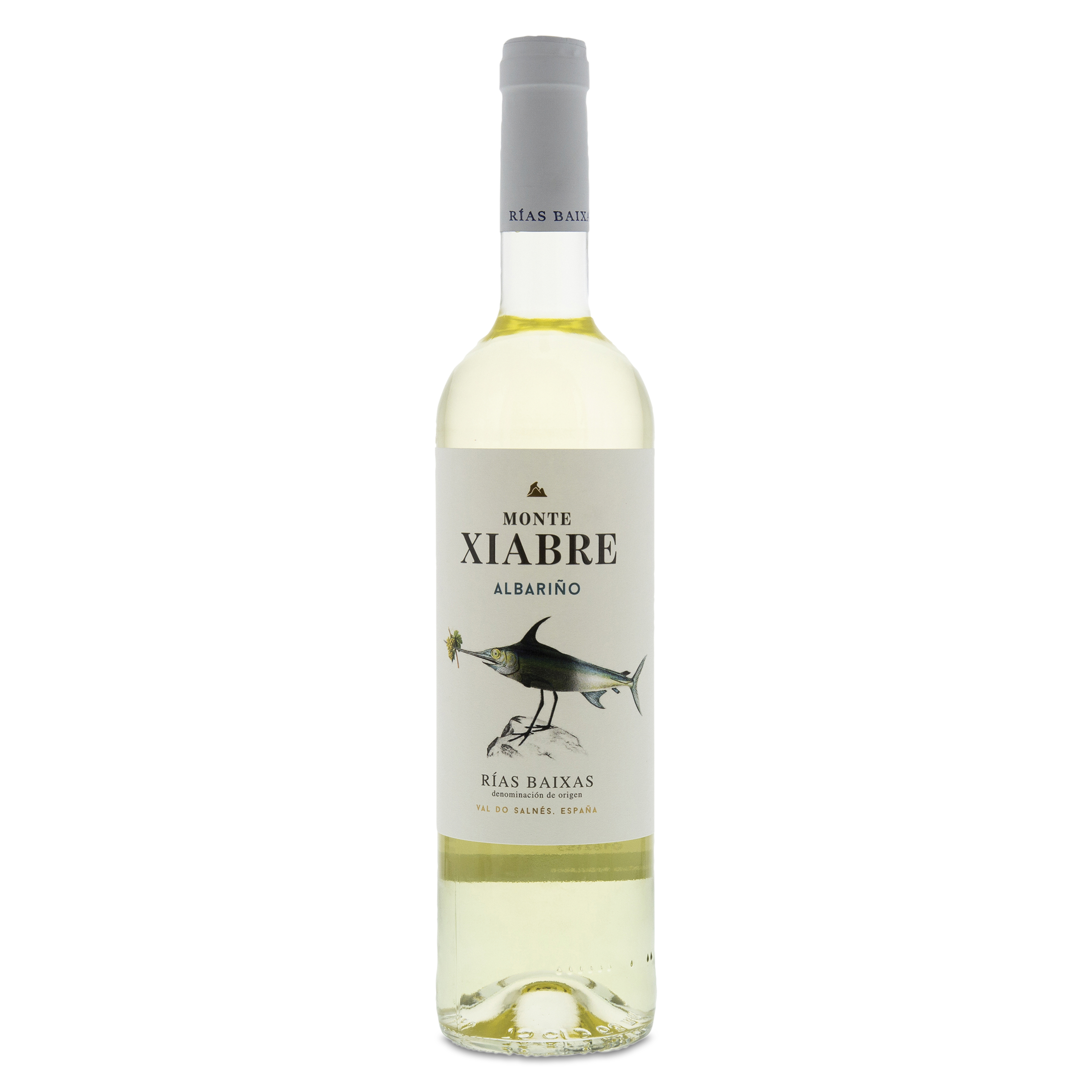 Vino blanco albariño d.o. rías baixas Montexi botella 750 ml-0