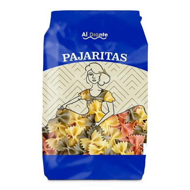 Pajarita tricolor Al Diante Dia bolsa 500 g-0 Pajarita tricolor Al Diante Dia bolsa 500 g-0