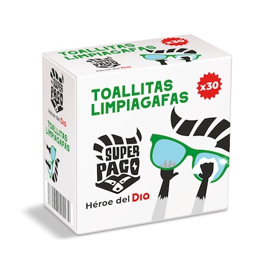 Toallitas limpiagafas Super Paco de Dia caja 30 unidades-0