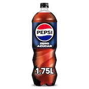 Refresco de cola zero Pepsi botella 1.75 l