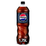 Refresco de cola zero Pepsi botella 1.75 l