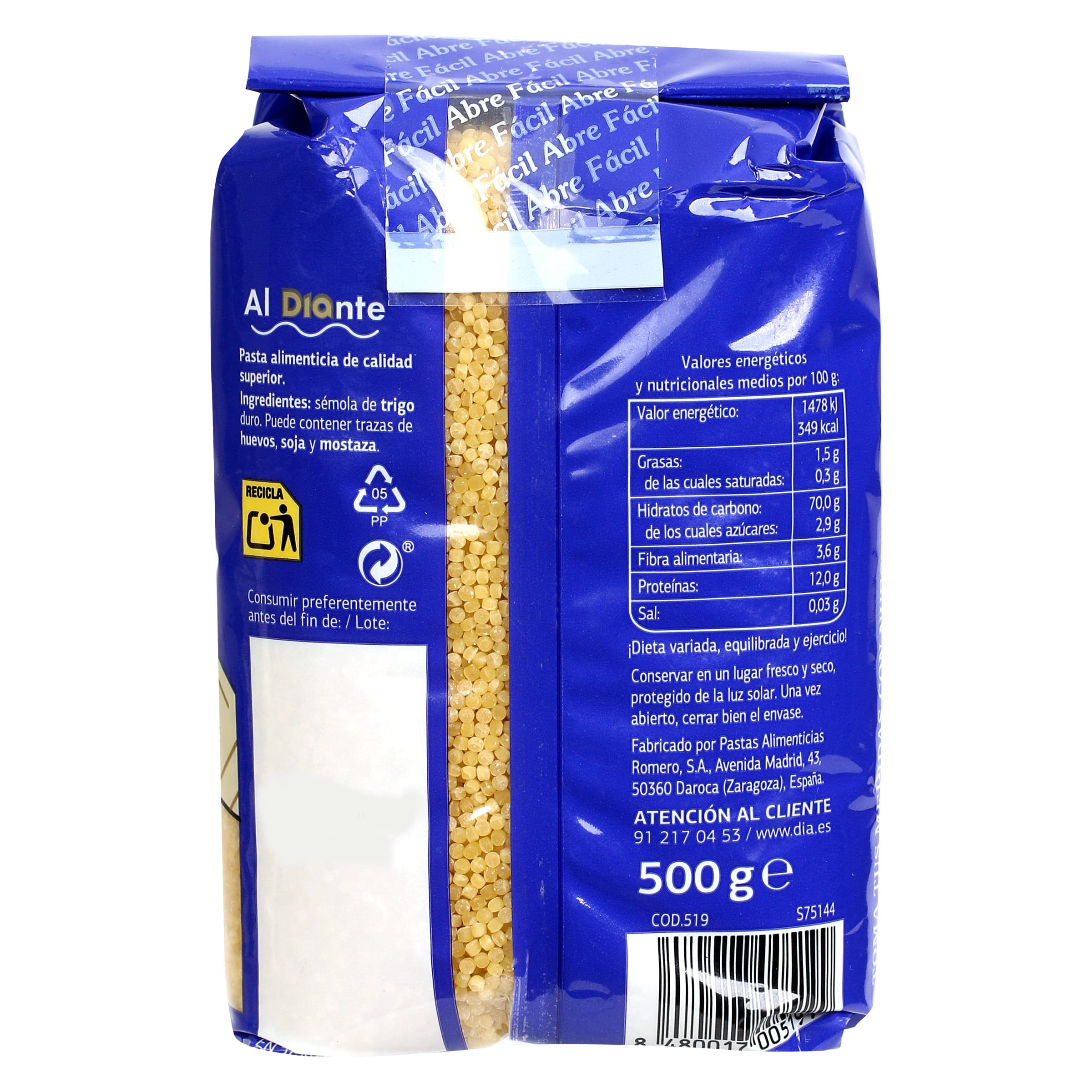 Sopa maravilla Dia Al Diante 500 g