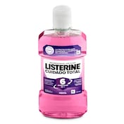 Enjuague bucal cuidado total Listerine botella 500 ml