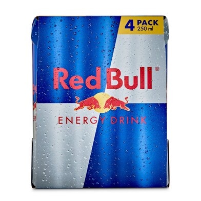 Bebida energética Red bull lata 4 x 250 ml-1 Bebida energética Red bull lata 4 x 250 ml-1