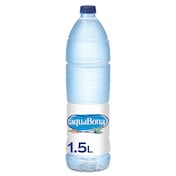 Agua mineral natural Aquabona botella 1.5 l