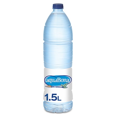Agua mineral natural Aquabona botella 1.5 l-0