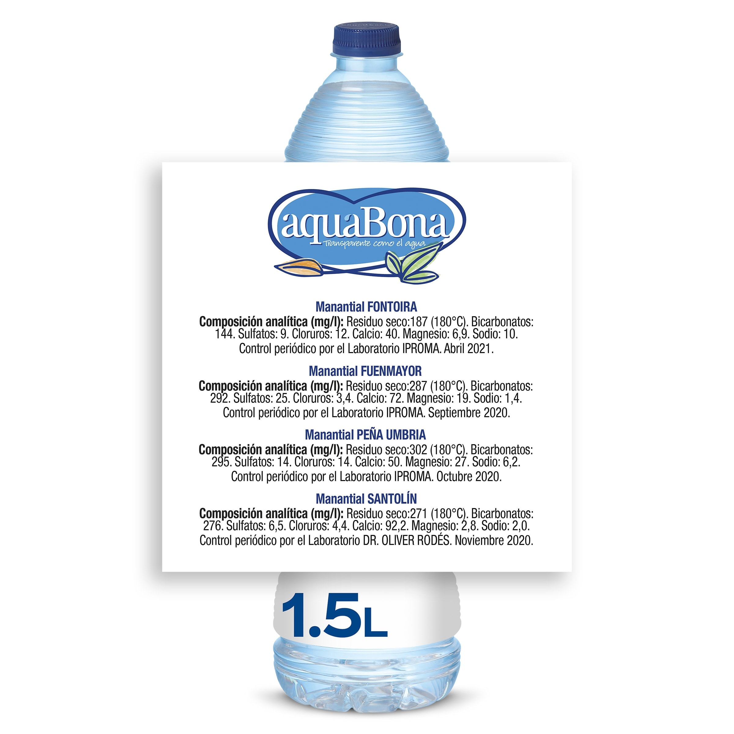 Agua mineral Aquabona 1,5 L