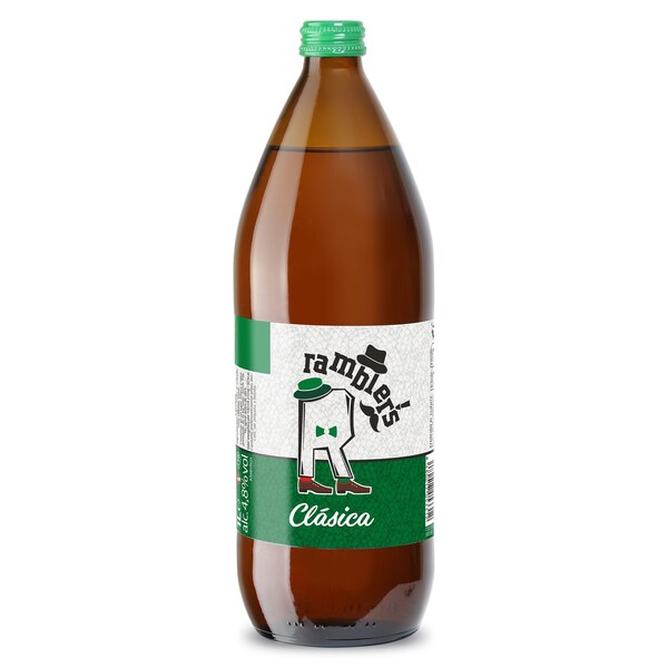 Cerveza Lager Dia Ramblers Botella 1 Lt.
