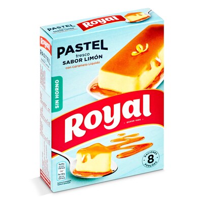 Preparado para pastel fresco sabor limón ROYAL CAJA 103 GR - Supermercados  DIA