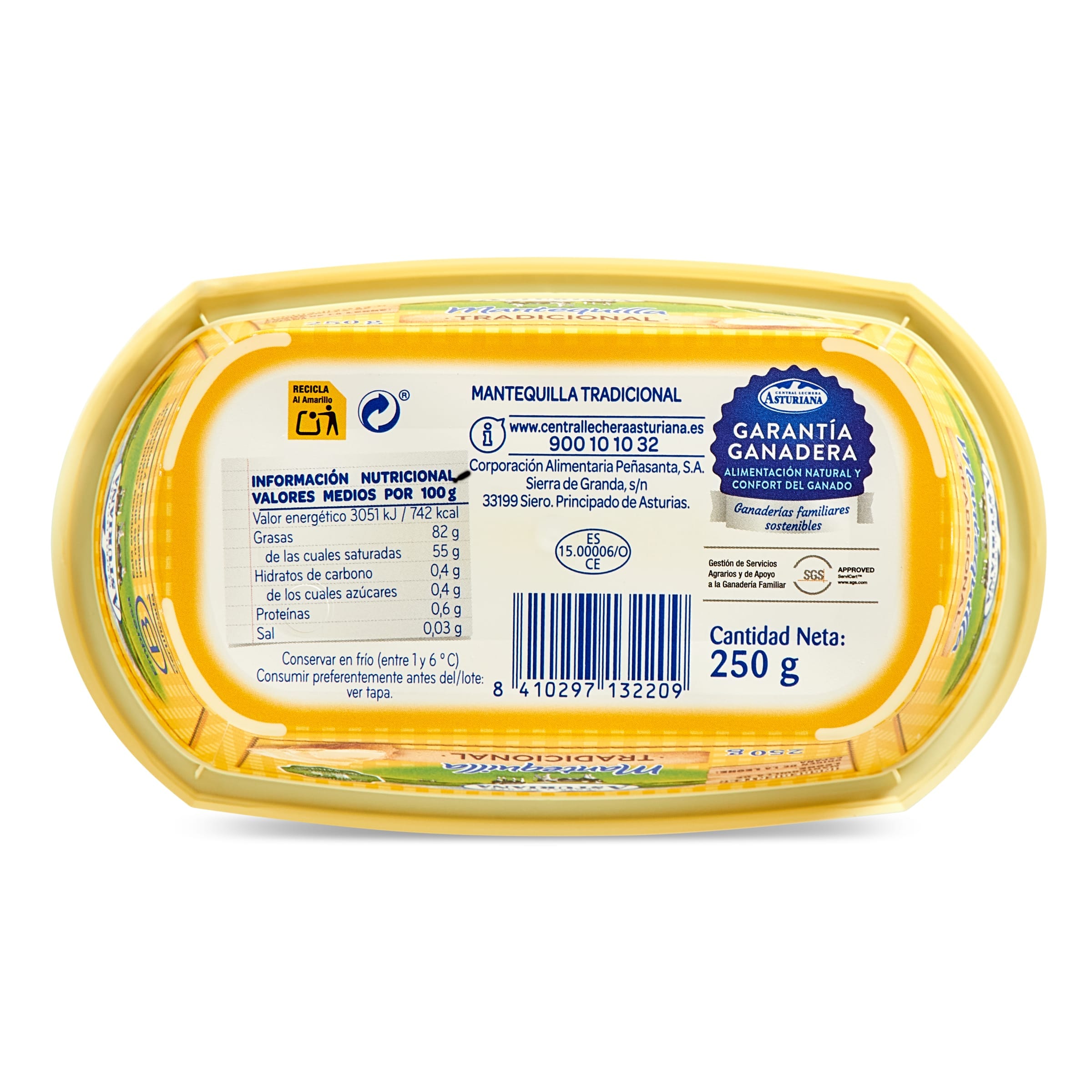 Mantequilla Asturiana 250 g