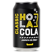 Refresco de cola Hola Cola lata 33 cl