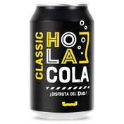 Refresco de cola Hola Cola lata 33 cl