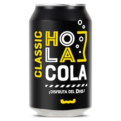 Refresco de cola Hola Cola lata 33 cl-0