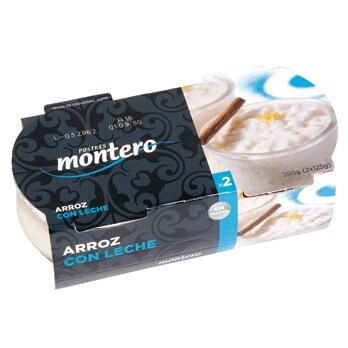 Arroz con leche Montero vaso 140 g-0 Arroz con leche Montero vaso 140 g-0