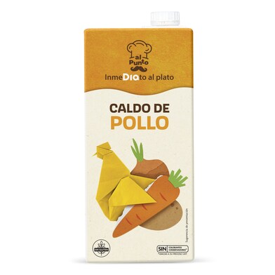Caldo de pollo Al Punto Dia brik 1 l-1 Caldo de pollo Al Punto Dia brik 1 l-1