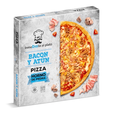 Pizza bacon y atún Al Punto Dia caja 400 g-0