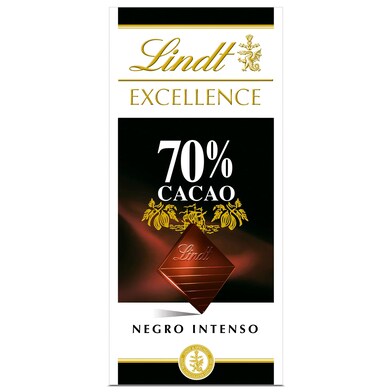 Chocolate negro 70% cacao Lindt Excellence 100 g-0