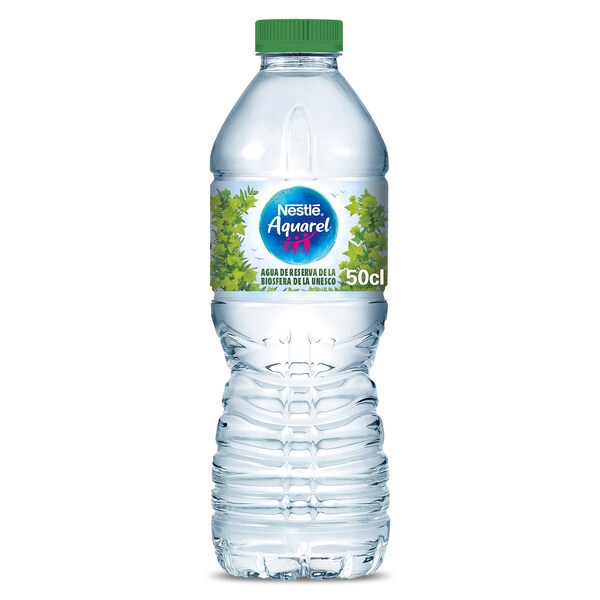 Agua Mineral Natural Aquarel Botella 50 Cl.