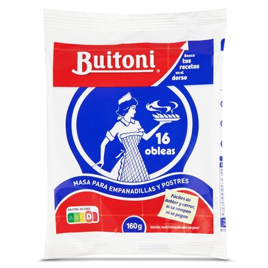 Masa para empanadillas y postres Buitoni bolsa 160 g-0