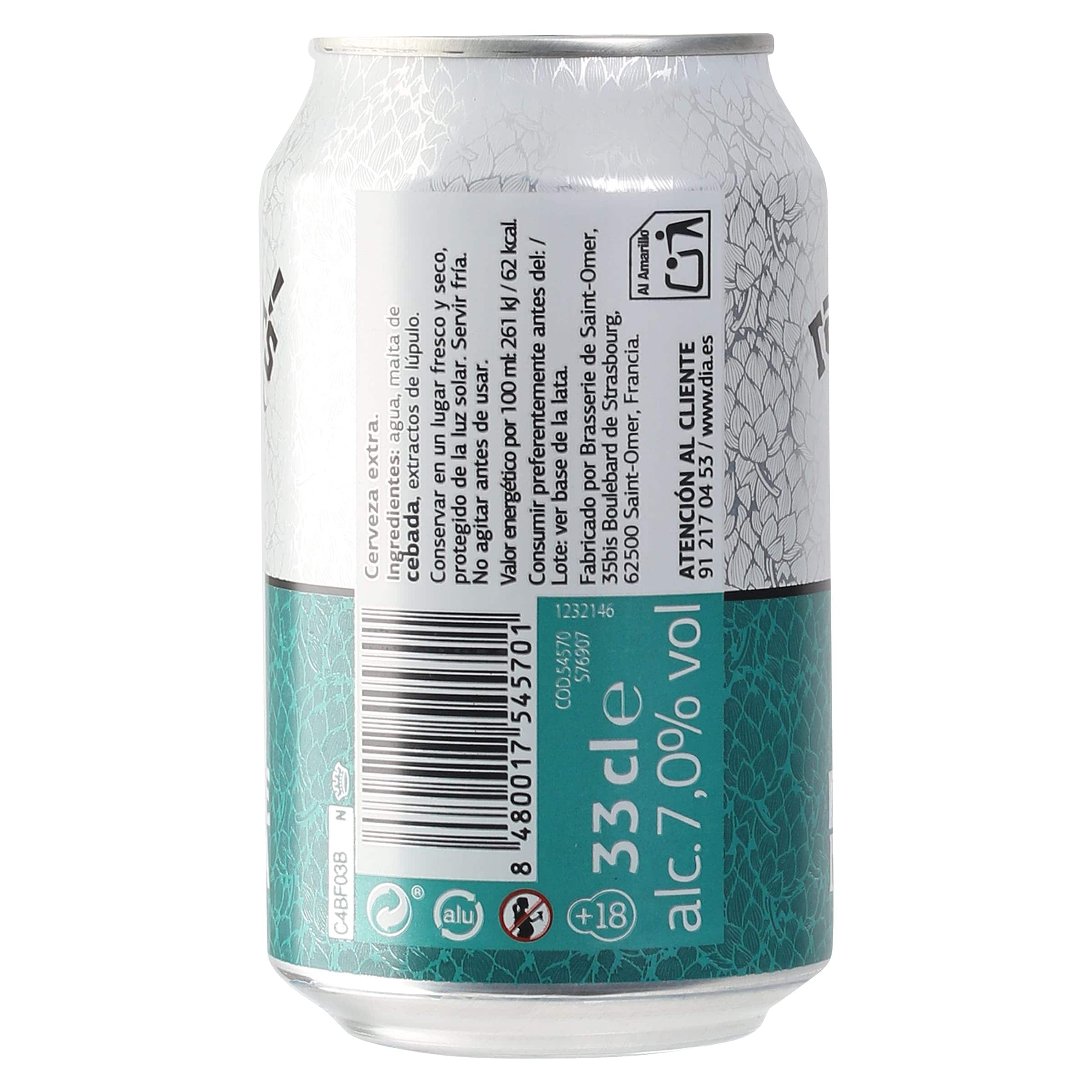 Cerveza doble malta Dia Ramblers 33 cl