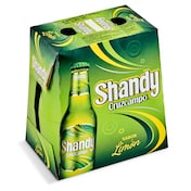 Cerveza con limón Shandy botella 6 x 25 cl